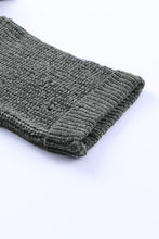 Load image into Gallery viewer, Ripped Raw Hem Chunky Pullover Sweater