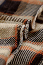 Load image into Gallery viewer, Geometric Plaid Print Pocketed Shacket