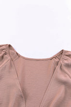 Load image into Gallery viewer, Tie Knot Puff Long Sleeve Romper