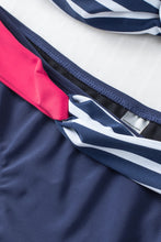 Load image into Gallery viewer, Halter Bandeau Striped Bikini