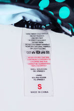 Load image into Gallery viewer, Turquoise Dot Print Halterneck Tankini Set