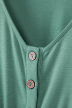 Load image into Gallery viewer, Buttons Sleeveless High Waist Mini Dress