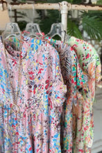 Load image into Gallery viewer, Floral Print Ruffle Sleeve Babydoll Top