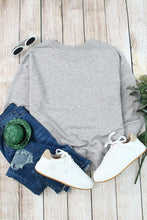 Load image into Gallery viewer, Plain Crew Neck Pullover Sweatshirt