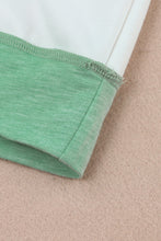 Load image into Gallery viewer, Colorblock Button Accent Pullover Hoodie