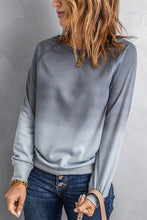 Load image into Gallery viewer, Ombre Crewneck Long Sleeve Sweatshirt
