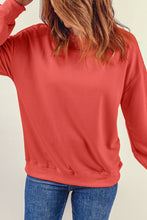 Load image into Gallery viewer, Plain Crew Neck Pullover Sweatshirt