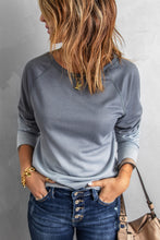 Load image into Gallery viewer, Ombre Crewneck Long Sleeve Sweatshirt