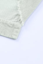 Load image into Gallery viewer, Raw Hem Flap Pockets Cropped Corduroy Jacket