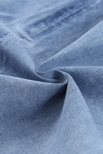 Load image into Gallery viewer, Buttoned Denim Bodycon Mini Dress