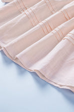 Load image into Gallery viewer, Beige Puff Sleeve Eyelet Babydoll Blouse