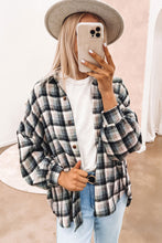 Load image into Gallery viewer, Black Plaid Color Palette Jackets
