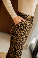 Load image into Gallery viewer, Leopard Animal Print Wide Leg Pants
