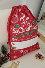 Load image into Gallery viewer, Christmas Drawstring Large Gift Bag 50*66cm
