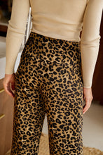 Load image into Gallery viewer, Leopard Animal Print Wide Leg Pants
