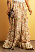 Load image into Gallery viewer, Multicolor Boho Floral Patchwork Loose Fit Wide Leg Pants
