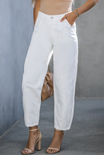 Load image into Gallery viewer, Solid High Waist Casual Pants
