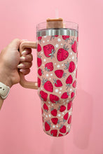 Load image into Gallery viewer, Strawberry Star Print 304 Stainless Steel Vacuum Cup
