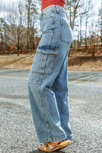 Load image into Gallery viewer, Cool Cargo Style Wide Leg Jeans
