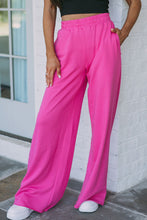 Load image into Gallery viewer, Elastic Waist Pocketed Wide Leg Pants
