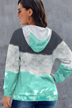 Load image into Gallery viewer, Gray Gradient Colorblock Pullover Hoodie
