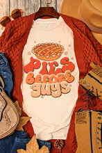 Load image into Gallery viewer, Khaki PIES BEFORE GUYS Thanksgiving Fashion Tee
