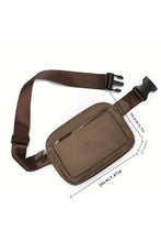 Load image into Gallery viewer, Desert Palm Minimalist Multi-zipped Crossbody Bag
