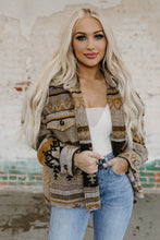 Load image into Gallery viewer, Western Aztec Print Jacket
