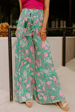Load image into Gallery viewer, Boho Paisley Print Flowy Wide Leg Pants
