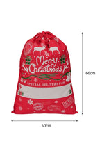 Load image into Gallery viewer, Christmas Drawstring Large Gift Bag 50*66cm

