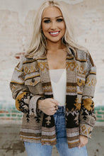 Load image into Gallery viewer, Western Aztec Print Jacket
