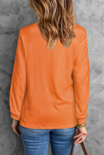 Load image into Gallery viewer, be the SUNSHINE Graphic Print Long Sleeve Top
