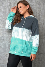 Load image into Gallery viewer, Gray Gradient Colorblock Pullover Hoodie
