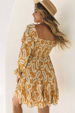 Load image into Gallery viewer, Boho Paisley Long Sleeve Floral Dress
