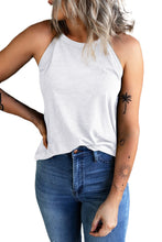 Load image into Gallery viewer, Solid Color Crew Neck Tank Top
