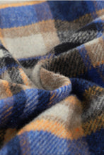 Load image into Gallery viewer, Geometric Plaid Print Pocketed Shacket
