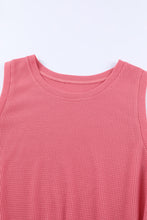 Load image into Gallery viewer, Twist Knot Waffle Knit Tank Top
