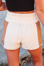 Load image into Gallery viewer, Color Block Split High Waist Shorts
