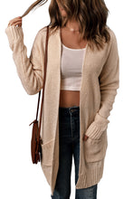 Load image into Gallery viewer, Hooded Open Knit Cardigan
