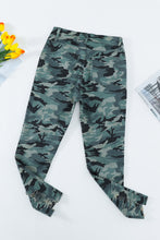 Load image into Gallery viewer, Camouflage Hollow out Skinny Jeans with Pocket
