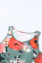 Load image into Gallery viewer, Boho Print Sleeveless High Waist Long Floral Dress
