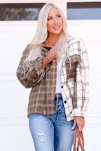 Load image into Gallery viewer, Mixed Plaid Soft Oversized Shirt
