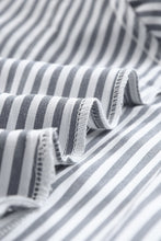 Load image into Gallery viewer, Striped Pocketed Buttons Long Sleeve Shirt
