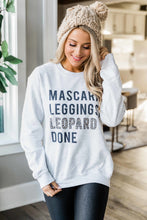 Load image into Gallery viewer, Letters Graphic Loose Sweatshirt
