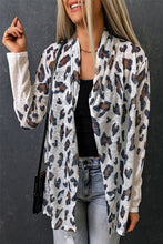 Load image into Gallery viewer, Vintage Leopard Print Open Cardigan
