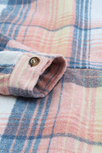 Load image into Gallery viewer, Plaid Flap Pockets Shacket
