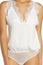 Load image into Gallery viewer, Lace Crochet Open Back Sleeveless Bodysuit
