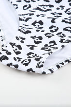 Load image into Gallery viewer, Leopard Print Criss Cross Bikini Set
