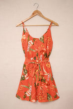 Load image into Gallery viewer, Sleeveless A-line Floral Dress
