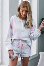 Load image into Gallery viewer, Tie Dye Knit Pajamas Set
